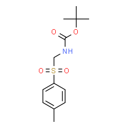 N-(tert-Butyloxycarbonyl)-N-methyl-p-toluenesulfonamide Structure