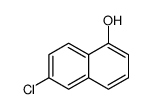 6-Chloro-1-hydroxynaphthalene Structure
