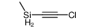 2-chloroethynyl(methyl)silane结构式