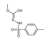 methyl N-[(4-methylphenyl)sulfonylamino]carbamate结构式