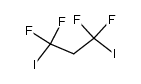 1,3-diiodo-1,1,3,3-tetrafluoropropane Structure