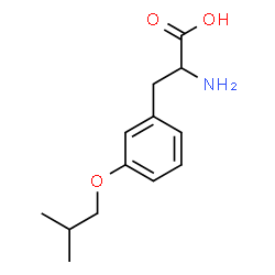 DL-3-(2-Methylpropoxy)phenylalanine Structure