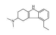 5-ethyl-N,N-dimethyl-2,3,4,9-tetrahydro-1H-carbazol-3-amine Structure