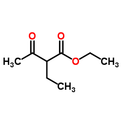 Ethyl 2-ethyl-3-oxobutanoate Structure