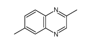2,6-dimethylquinoxaline Structure
