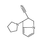 (1S,2R)-1-pyrrolidin-1-yl-2,3-dihydro-1H-pyrrolizine-2-carbonitrile Structure