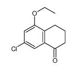 7-chloro-5-ethoxy-3,4-dihydro-2H-naphthalen-1-one Structure