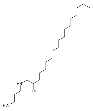 1-(3-aminopropylamino)octadecan-2-ol结构式