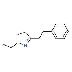 2H-Pyrrole,2-ethyl-3,4-dihydro-5-(2-phenylethyl)-(9CI) structure