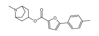 (8-methyl-8-azabicyclo[3.2.1]octan-3-yl) 5-(4-methylphenyl)furan-2-carboxylate Structure