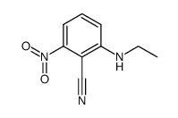 2-(ethylamino)-6-nitrobenzonitrile结构式