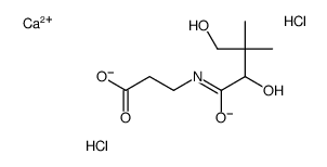 calcium panthothenate/calcium chloride double salt结构式
