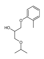 1-(1-Methylethoxy)-3-(methylphenoxy)-2-propanol结构式
