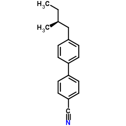 4'-[(2S)-2-Methylbutyl]-4-biphenylcarbonitrile structure