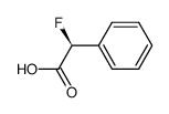 S(+)-acide fluoro-2 phenyl-2 acetique Structure
