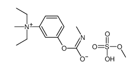 diethyl-methyl-[3-(methylcarbamoyloxy)phenyl]azanium,methyl sulfate Structure