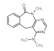 10H-Pyrimido[4,5-c][2]benzazepin-10-one,4-(dimethylamino)-5,11-dihydro-11-methyl- picture