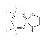 5l5,7l5,9l5-1-Oxa-4,6,8,10-tetraaza-5,7,9-triphosphaspiro[4.5]deca-4,6,9-triene,7,7,9,9-tetrachloro- Structure