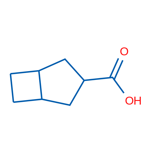 Bicyclo[3.2.0]heptane-3-carboxylic acid Structure