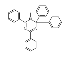 1-methyl-2,2,4,6-tetraphenyl-1,3,5-triazine Structure