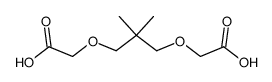 5,5-dimethyl-3,7-dioxa-1,9-nonandioic acid Structure