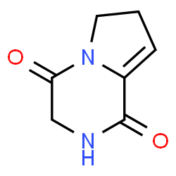 Pyrrolo[1,2-a]pyrazine-1,4-dione, 2,3,6,7-tetrahydro- (9CI)结构式