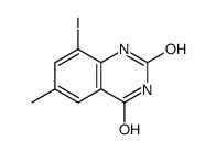 8-iodo-6-methyl-1H-quinazoline-2,4-dione结构式