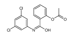 [2-[(3,5-dichlorophenyl)carbamoyl]phenyl] acetate Structure