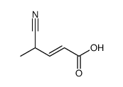 4-cyanopent-2-enoic acid结构式