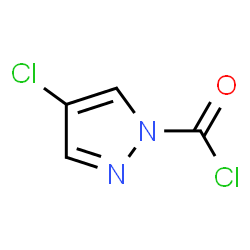 1H-Pyrazole-1-carbonyl chloride, 4-chloro- (9CI) picture