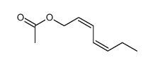 (2Z,4Z)-1-acetoxy-2,4-heptadiene结构式