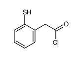 2-(2-sulfanylphenyl)acetyl chloride Structure