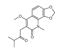 N-demethyllunidonine Structure