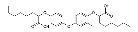 2-(4-(4-((1-Carboxyheptyl)oxy)-3-methylphenoxy)phenoxy)octanoic acid picture