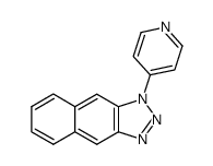 1-(pyridin-4-yl)-1H-naphtho[2,3-d][1,2,3]triazole Structure