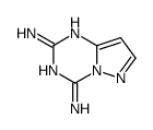 Pyrazolo[1,5-a]-1,3,5-triazine-2,4-diamine (9CI) structure