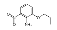 2-Nitro-6-propoxyaniline结构式