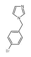 1-(4-溴苄基)-1H-咪唑结构式