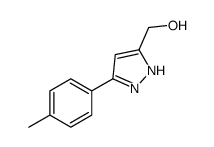 (5-(p-Tolyl)-1H-pyrazol-3-yl)Methanol Structure