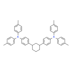 BENZENAMINE, 4,4'-(1,3-CYCLOHEXANEDIYL)BIS[N,N-BIS(4-METHYLPHENYL)-结构式