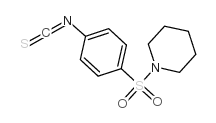 Piperidine,1-[(4-isothiocyanatophenyl)sulfonyl]- Structure
