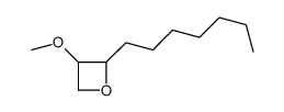 2-heptyl-3-methoxyoxetane Structure