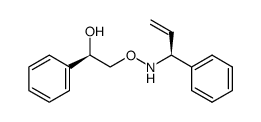 (1R)-1-phenyl-2-({[(1S)-1-phenyl-2-propenyl]amino}oxy)ethanol结构式