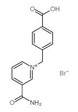 4-[(5-carbamoylpyridin-1-yl)methyl]benzoic acid Structure