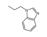 1-丙基-(9ci)-1H-苯并咪唑结构式