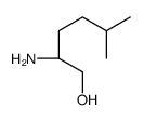 (2S)-2-amino-5-methylhexan-1-ol结构式