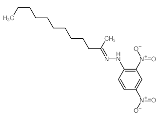 2-Dodecanone,2-(2,4-dinitrophenyl)hydrazone结构式