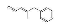 3-benzyl-2-buten-1-one Structure