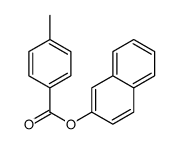 naphthalen-2-yl 4-methylbenzoate结构式