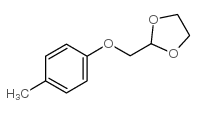 2-(4-METHYL-PHENOXYMETHYL)-[1,3]DIOXOLANE structure